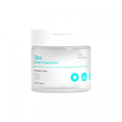 The Potions Cica Smooth Peeling Pads 130g (60pads)