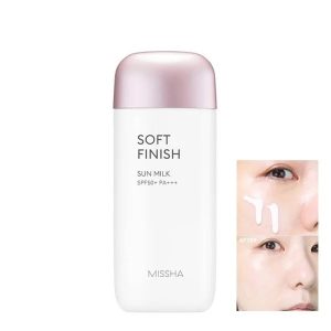 Missha Soft Finish Sun Milk SPF50+PA+++