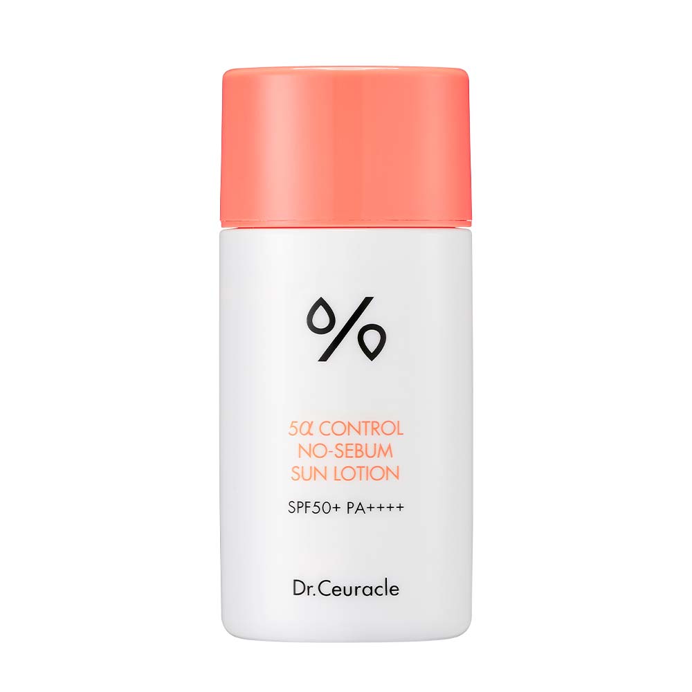 Dr. Ceuracle – 5α Control No-Sebum Αντηλιακή Λοσιόν για Λιπαρές Επιδερμίδες, 50ml