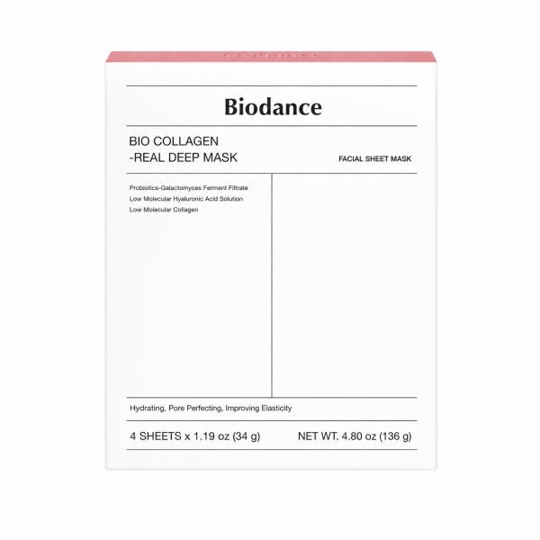 Biodance – Bio Collagen-Real Deep Mask, 4 sheets
