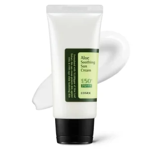 COSRX – Καταπραϋντική Αντηλιακή Κρέμα με Αλόη SPF50 PA+++, 50ml