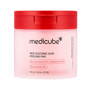 Medicube – Red Succinic Acid Peeling Pad, 70 pads / 155g