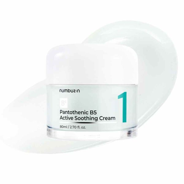 Numbuzin – No.1 Pantothenic B5 Active Soothing Cream – 80ml