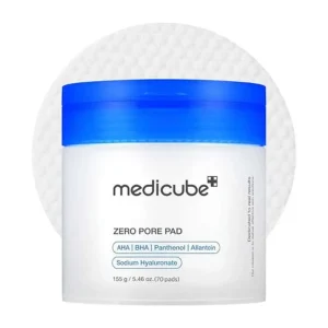 Medicube – Zero Pore Mild Pad, 155g, 70ea