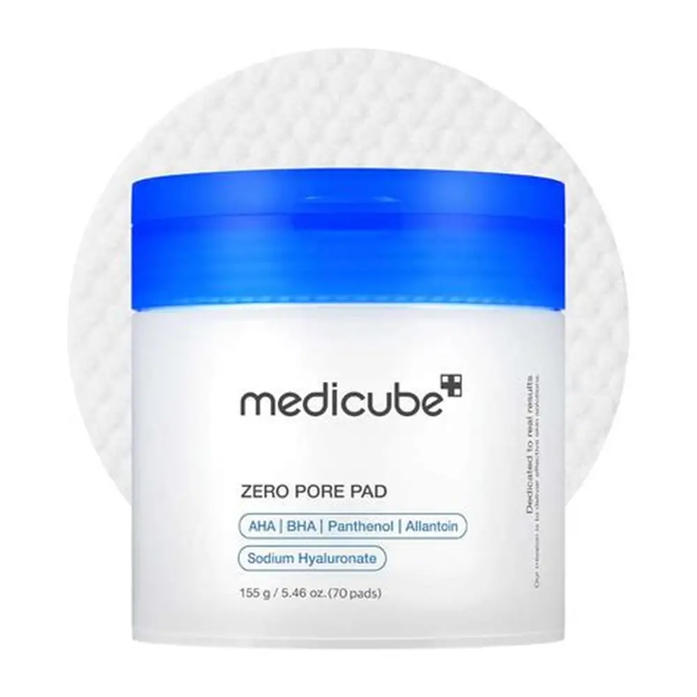 Medicube – Zero Pore Mild Pad, 155g, 70ea