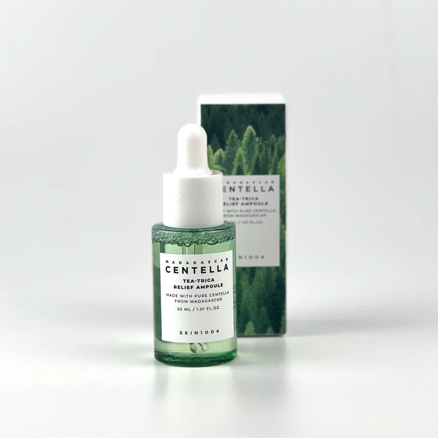 SKIN1004 Tea-Trica Relief Ampoule – Καταπραϋντική Αμπούλα για Ακμή & Λιπαρότητα 30ml - Image 2