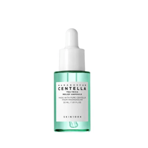 SKIN1004 Tea-Trica Relief Ampoule – Καταπραϋντική Αμπούλα για Ακμή & Λιπαρότητα 30ml