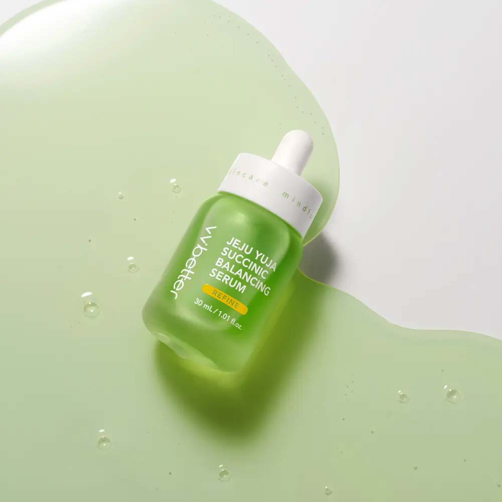 VV Better Jeju Yuja Succinic Balancing Serum– Serum για Ακμή, Λιπαρότητα & Πόρους 30ml - Image 3