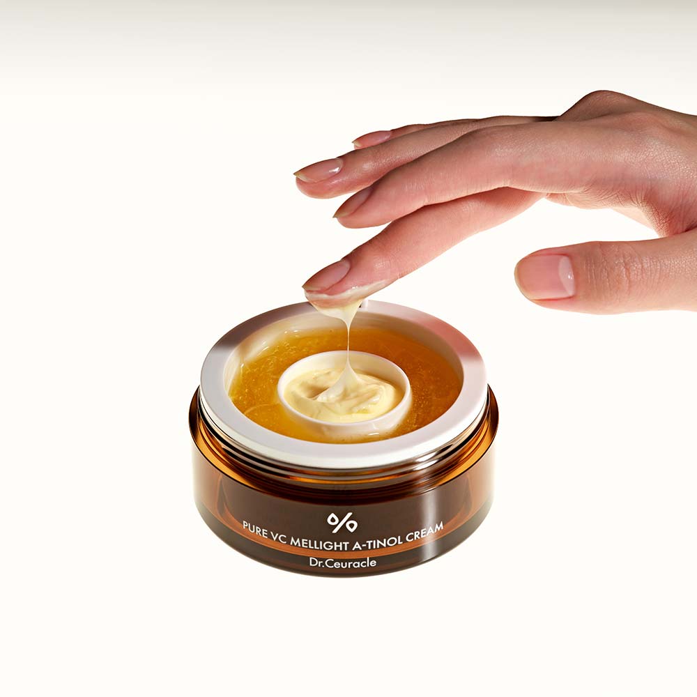 Dr. Ceuracle Pure VC Mellight A-Tinol Cream -2-σε-1 κρέμα νύχτας 70g. - Image 3